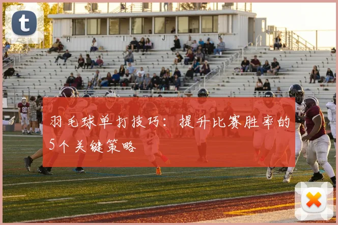 羽毛球单打技巧：提升比赛胜率的5个关键策略